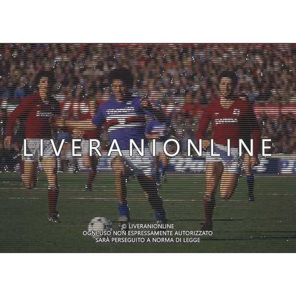 RETROSPETTIVA GIANLUCA VIALLI NELLA FOTO GIANLUCA VIALLI CON LA MAGLIA DELLA SAMPDORIA AG ALDO LIVERANI SAS