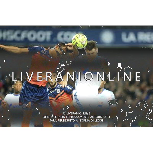 Vitorino HILTON / Andre Pierre GIGNAC - 09.01.2015 - Montpellier / Marseille - 20eme journee de Ligue 1 Photo : Nicolas Guyonnet / Icon Sport AG ALDO LIVERANI SAS ONLY ITALY
