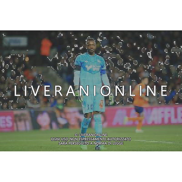 Steve MANDANDA - 09.01.2015 - Montpellier / Marseille - 20eme journee de Ligue 1 Photo : Nicolas Guyonnet / Icon Sport AG ALDO LIVERANI SAS ONLY ITALY