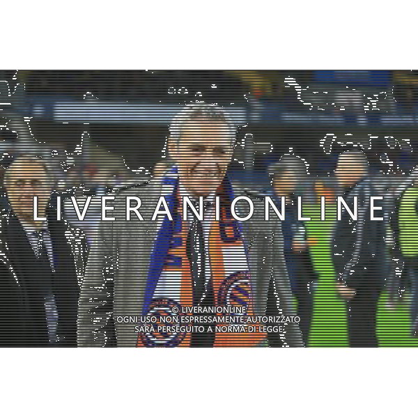 Philippe SAUREL - 09.01.2015 - Montpellier / Marseille - 20eme journee de Ligue 1 Photo : Nicolas Guyonnet / Icon Sport AG ALDO LIVERANI SAS ONLY ITALY