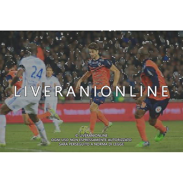 Paul LASNE - 09.01.2015 - Montpellier / Marseille - 20eme journee de Ligue 1 Photo : Nicolas Guyonnet / Icon Sport AG ALDO LIVERANI SAS ONLY ITALY