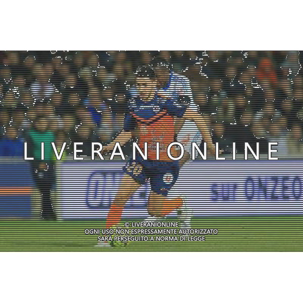 Morgan SANSON - 09.01.2015 - Montpellier / Marseille - 20eme journee de Ligue 1 Photo : Nicolas Guyonnet / Icon Sport AG ALDO LIVERANI SAS ONLY ITALY