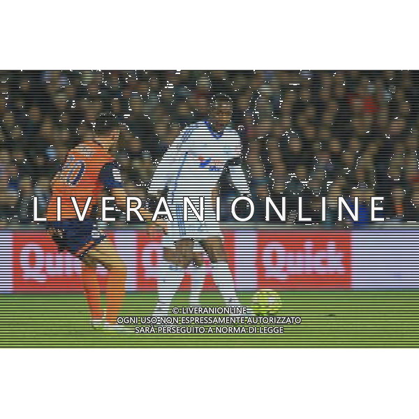 Giannelli IMBULA - 09.01.2015 - Montpellier / Marseille - 20eme journee de Ligue 1 Photo : Nicolas Guyonnet / Icon Sport AG ALDO LIVERANI SAS ONLY ITALY