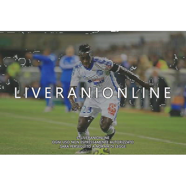 Benjamin MENDY - 09.01.2015 - Montpellier / Marseille - 20eme journee de Ligue 1 Photo : Nicolas Guyonnet / Icon Sport AG ALDO LIVERANI SAS ONLY ITALY