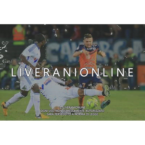 Anthony MOUNIER - 09.01.2015 - Montpellier / Marseille - 20eme journee de Ligue 1 Photo : Nicolas Guyonnet / Icon Sport AG ALDO LIVERANI SAS ONLY ITALY