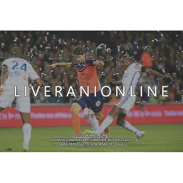 Paul LASNE - 09.01.2015 - Montpellier / Marseille - 20eme journee de Ligue 1 Photo : Nicolas Guyonnet / Icon Sport AG ALDO LIVERANI SAS ONLY ITALY