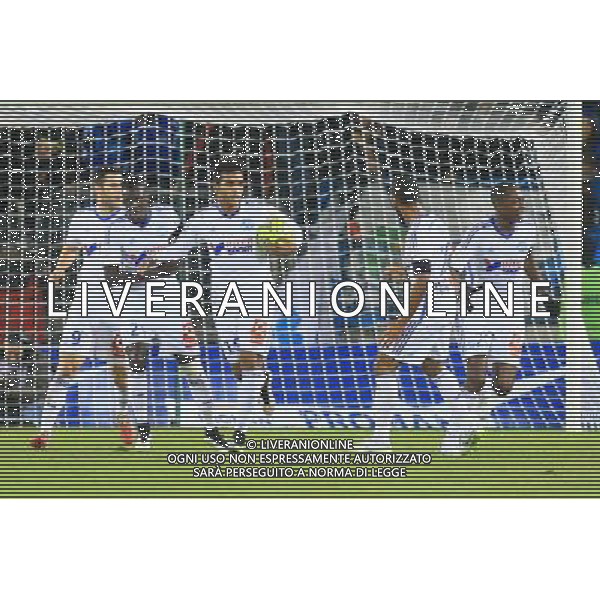 Joie Marseille - 09.01.2015 - Montpellier / Marseille - 20eme journee de Ligue 1 Photo : Nicolas Guyonnet / Icon Sport AG ALDO LIVERANI SAS ONLY ITALY