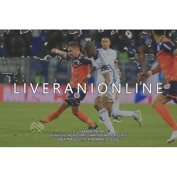 Anthony MOUNIER - 09.01.2015 - Montpellier / Marseille - 20eme journee de Ligue 1 Photo : Nicolas Guyonnet / Icon Sport AG ALDO LIVERANI SAS ONLY ITALY