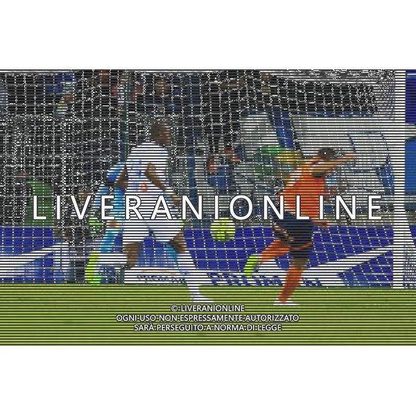 Goal Kevin BERIGAUD - 09.01.2015 - Montpellier / Marseille - 20eme journee de Ligue 1 Photo : Nicolas Guyonnet / Icon Sport AG ALDO LIVERANI SAS ONLY ITALY