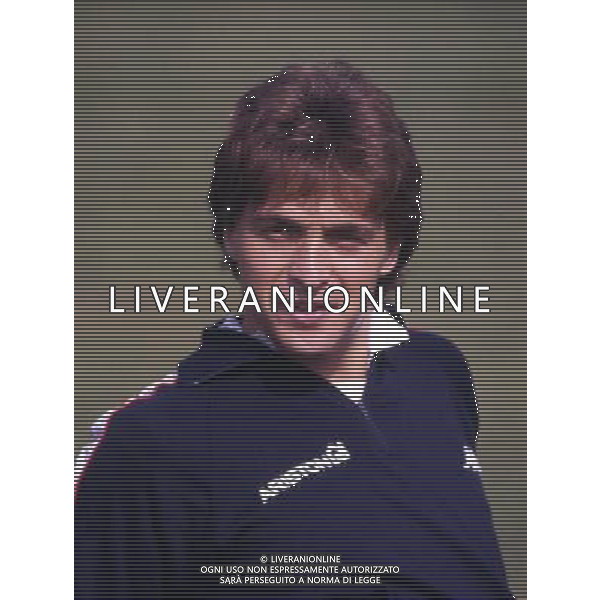 RETROSPETTIVA LIONELLO MANFREDONIA NELLA FOTO LIONELLO MANFREDONIA CON LA MAGLIA JUVENTUS ARCHIVIO ALDO LIVERANI SAS