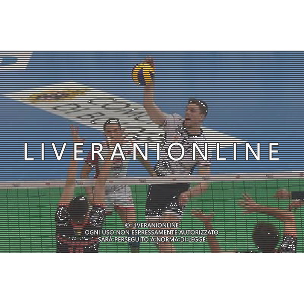 MODENA VOLLEY - LUBE MARCHE SEMIFINALE COPPA ITALIA PALLAVOLO MASCHILE A BOLOGNA 10 GENNAIO 2015 NELLA FOTO VERHEES ©SCHICCHI/AGENZIA ALDO LIVERANI SAS