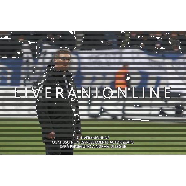 Laurent BLANC - 10.01.2015 - Bastia / Paris Saint Germain - 20e journee Ligue 1 Photo : Michel Maestracci / Icon Sport /Agenzia Aldo Liverani sas - ITALY ONLY - EDITORIAL USE ONLY