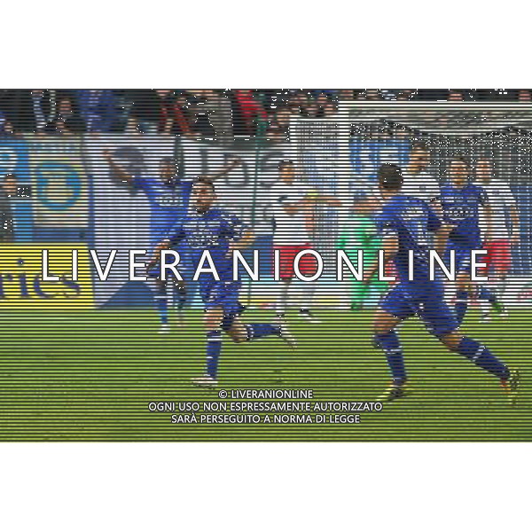 Joie Julian PALMIERI - 10.01.2015 - Bastia / Paris Saint Germain - 20e journee Ligue 1 Photo : Michel Maestracci / Icon Sport /Agenzia Aldo Liverani sas - ITALY ONLY - EDITORIAL USE ONLY