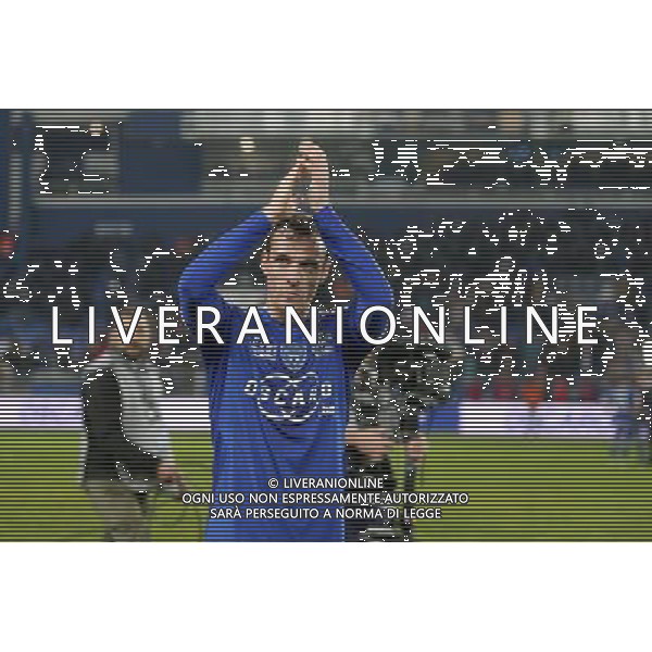 Joie Sebastien SQUILLACI - 10.01.2015 - Bastia / Paris Saint Germain - 20e journee Ligue 1 Photo : Michel Maestracci / Icon Sport /Agenzia Aldo Liverani sas - ITALY ONLY - EDITORIAL USE ONLY