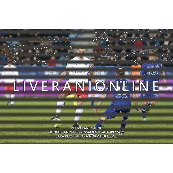 Zlatan IBRAHIMOVIC - 10.01.2015 - Bastia / Paris Saint Germain - 20e journee Ligue 1 Photo : Michel Maestracci / Icon Sport /Agenzia Aldo Liverani sas - ITALY ONLY - EDITORIAL USE ONLY
