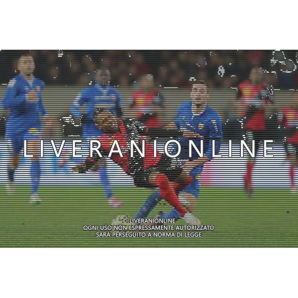Christophe MANDANNE / Pierrick VALDIVIA - 10.01.2015 - Guingamp / Lens - 20eme journee de Ligue 1 Photo : Vincent Michel / Icon Sport AG ALDO LIVERANI SAS ONLY ITALY