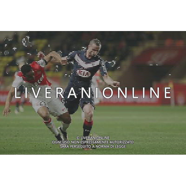 Anthony MARTIAL / Nicolas PALLOIS - 11.01.2015 - Monaco / Bordeaux - 20e journee de Ligue 1 Photo : Jc Magnenet / Icon Sport AG ALDO LIVERANI SAS ONLY ITALY