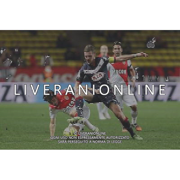 Bernardo SILVA / Gregory SERTIC - 11.01.2015 - Monaco / Bordeaux - 20e journee de Ligue 1 Photo : Jc Magnenet / Icon Sport AG ALDO LIVERANI SAS ONLY ITALY