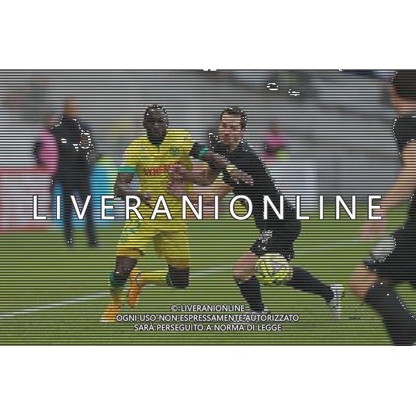 Issa CISSOKHO / Kevin LEJEUNE - 11.01.2015 - Nantes / Metz - 20e journee de Ligue 1 Photo : Vincent Michel / Icon Sport AG ALDO LIVERANI SAS ONLY ITALY