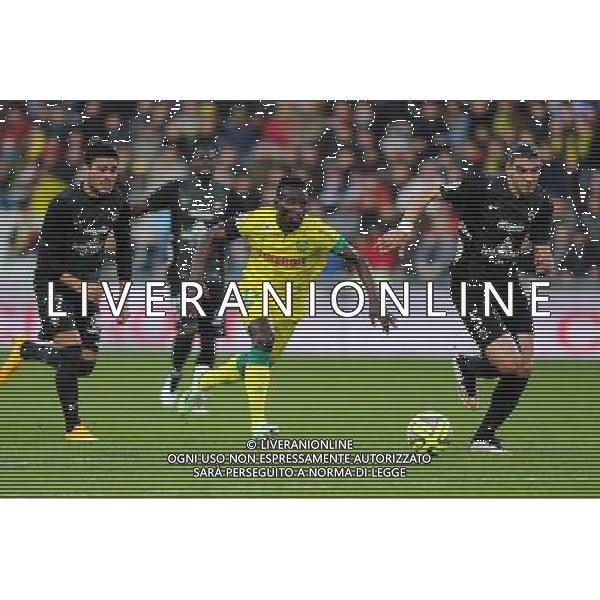 Ismael BANGOURA / Jose Luis PALOMINO / Guido MILAN - 11.01.2015 - Nantes / Metz - 20e journee de Ligue 1 Photo : Vincent Michel / Icon Sport AG ALDO LIVERANI SAS ONLY ITALY