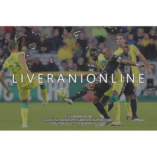 Florent MALOUDA / Remi GOMIS / Yacine BAMMOU - 11.01.2015 - Nantes / Metz - 20e journee de Ligue 1 Photo : Vincent Michel / Icon Sport AG ALDO LIVERANI SAS ONLY ITALY
