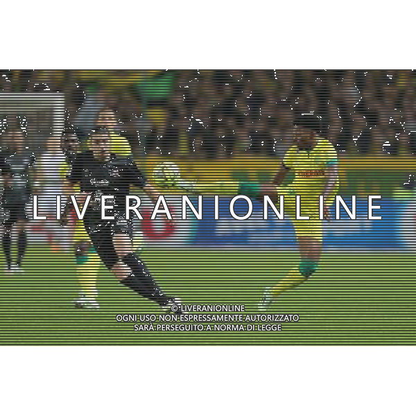 Georges Kevin NKOUDOU / Guido MILAN - 11.01.2015 - Nantes / Metz - 20e journee de Ligue 1 Photo : Vincent Michel / Icon Sport AG ALDO LIVERANI SAS ONLY ITALY