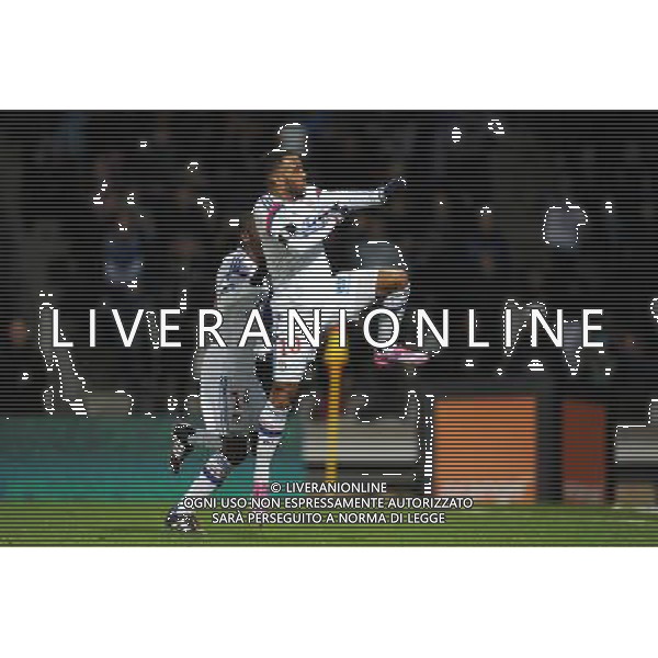 Joie Alexandre LACAZETTE - 11.01.2015 - Lyon / Toulouse - 20eme journee de Ligue 1 Photo : Jean Paul Thomas / Icon Sport AG ALDO LIVERANI SAS ONLY ITALY