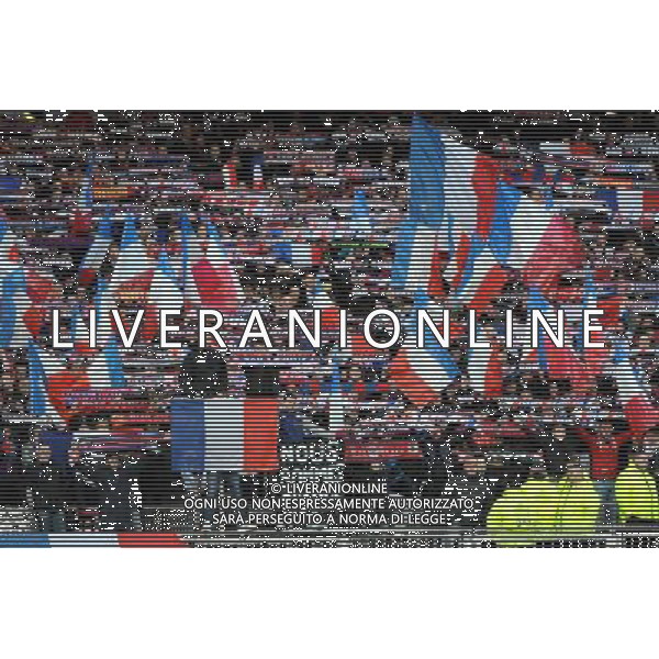 Hommage Charlie Hebdo - 11.01.2015 - Lyon / Toulouse - 20eme journee de Ligue 1 Photo : Jean Paul Thomas / Icon Sport AG ALDO LIVERANI SAS ONLY ITALY