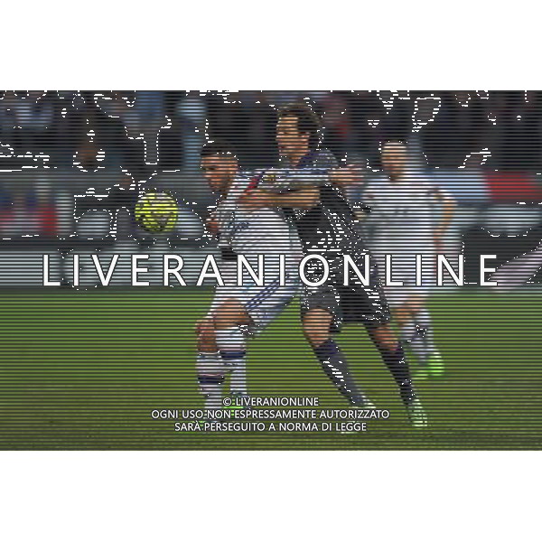 Jordan FERRI / Pantxi SIRIEIX - 11.01.2015 - Lyon / Toulouse - 20eme journee de Ligue 1 Photo : Jean Paul Thomas / Icon Sport AG ALDO LIVERANI SAS ONLY ITALY
