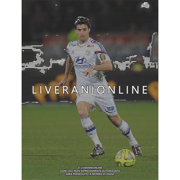 Yoann GOURCUFF - 11.01.2015 - Lyon / Toulouse - 20eme journee de Ligue 1 Photo : Jean Paul Thomas / Icon Sport AG ALDO LIVERANI SAS ONLY ITALY