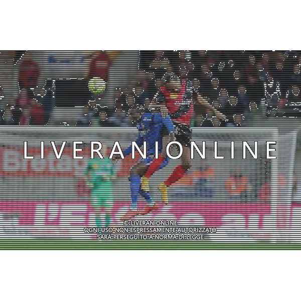 Jeremy SORBON / Boubacar SYLLA - 10.01.2015 - Guingamp / Lens - 20eme journee de Ligue 1 Photo : Vincent Michel / Icon Sport AG ALDO LIVERANI SAS ONLY ITALY