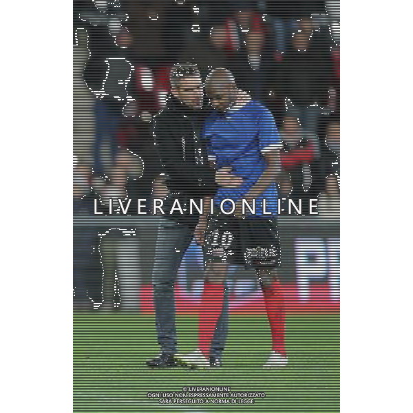 Joie Jocelyn GOURVENNEC / Younousse SANKHARE - 10.01.2015 - Guingamp / Lens - 20eme journee de Ligue 1 Photo : Vincent Michel / Icon Sport AG ALDO LIVERANI SAS ONLY ITALY