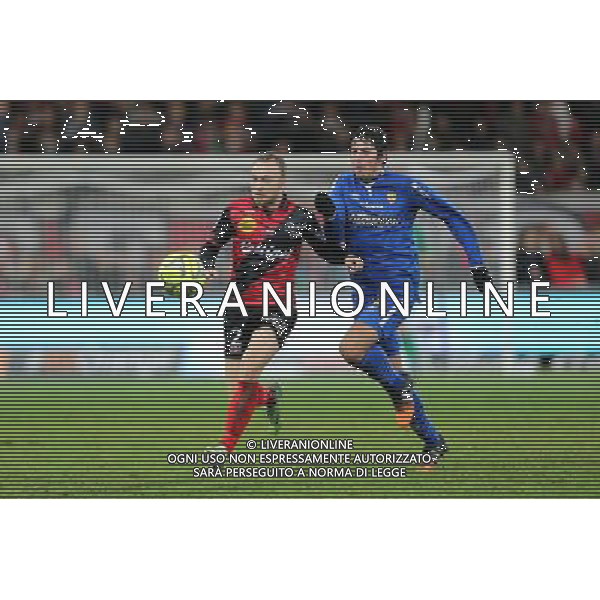 Lars JACOBSEN - 10.01.2015 - Guingamp / Lens - 20eme journee de Ligue 1 Photo : Vincent Michel / Icon Sport AG ALDO LIVERANI SAS ONLY ITALY