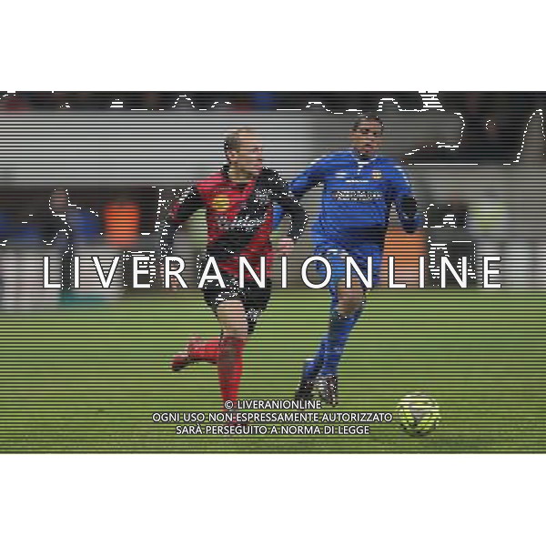 Thibault GIRESSE - 10.01.2015 - Guingamp / Lens - 20eme journee de Ligue 1 Photo : Vincent Michel / Icon Sport AG ALDO LIVERANI SAS ONLY ITALY