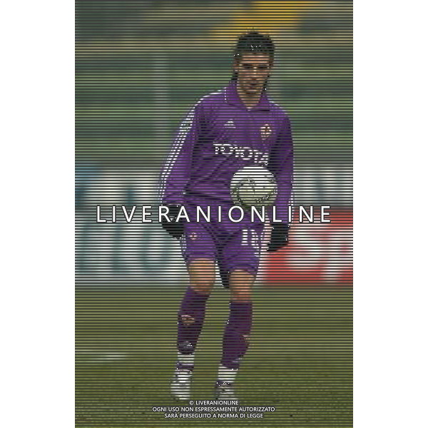 Parma 12/01/2005 coppa italia 2004/05 parma-fiorentina nella foto portillo javier garcia ph marco luzzani/ag aldo liverani s.a.s.
