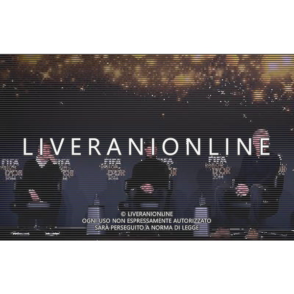 FIFA Ballon d\'Or 2014 Zurigo (Svizzera) - 12.01.2015 Nella Foto:Conferenza Stampa dei tre allenatori nominati come miglior coach dell\'anno: Carlo Ancelotti, Joachim Loew, Diego Simeone /Ph.Vitez-Ag. Aldo Liverani
