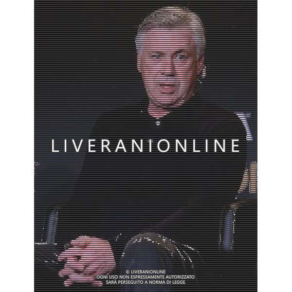 FIFA Ballon d\'Or 2014 Zurigo (Svizzera) - 12.01.2015 Nella Foto:Conferenza Stampa dei tre allenatori nominati come miglior coach dell\'anno: Carlo Ancelotti /Ph.Vitez-Ag. Aldo Liverani