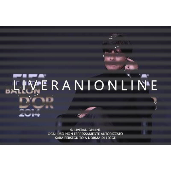 FIFA Ballon d\'Or 2014 Zurigo (Svizzera) - 12.01.2015 Nella Foto:Conferenza Stampa dei tre allenatori nominati come miglior coach dell\'anno: Joachim Loew /Ph.Vitez-Ag. Aldo Liverani