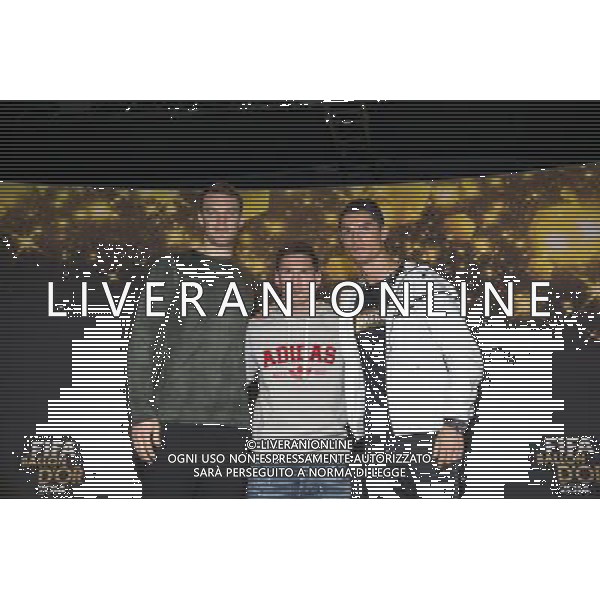 FIFA Ballon d\'Or 2014 Zurigo (Svizzera) - 12.01.2015 Nella Foto:Conferenza stampa dei tre giocatori candidati alla vittoria del pallone d\'oro: Manuel Neuer, Lionel Messi, Cristiano Ronaldo /Ph.Vitez-Ag. Aldo Liverani