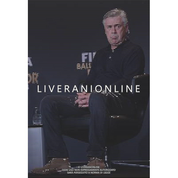 FIFA Ballon d\'Or 2014 Zurigo (Svizzera) - 12.01.2015 Nella Foto:Conferenza Stampa dei tre allenatori nominati come miglior coach dell\'anno: Carlo Ancelotti /Ph.Vitez-Ag. Aldo Liverani