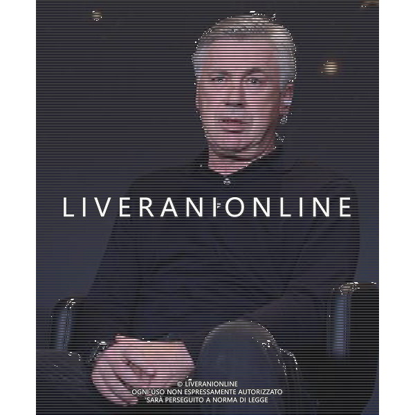 FIFA Ballon d\'Or 2014 Zurigo (Svizzera) - 12.01.2015 Nella Foto:Conferenza Stampa dei tre allenatori nominati come miglior coach dell\'anno: Carlo Ancelotti /Ph.Vitez-Ag. Aldo Liverani