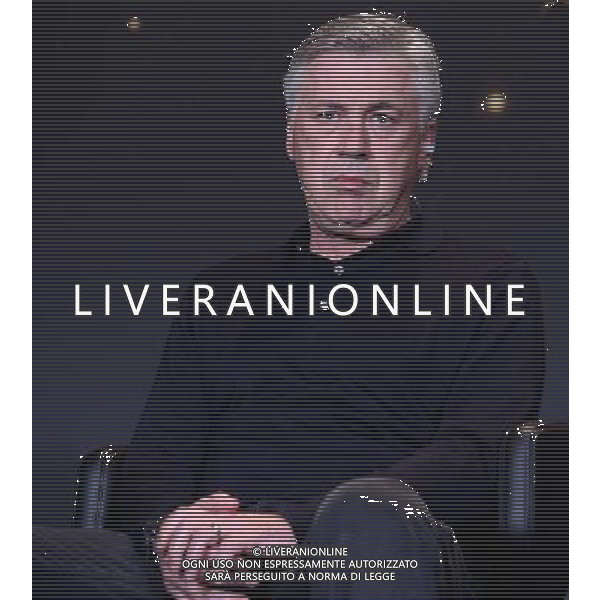 FIFA Ballon d\'Or 2014 Zurigo (Svizzera) - 12.01.2015 Nella Foto:Conferenza Stampa dei tre allenatori nominati come miglior coach dell\'anno: Carlo Ancelotti /Ph.Vitez-Ag. Aldo Liverani