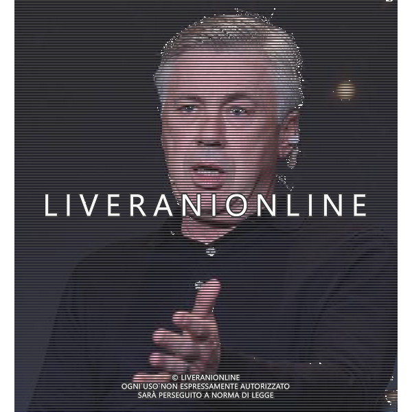 FIFA Ballon d\'Or 2014 Zurigo (Svizzera) - 12.01.2015 Nella Foto:Conferenza Stampa dei tre allenatori nominati come miglior coach dell\'anno: Carlo Ancelotti /Ph.Vitez-Ag. Aldo Liverani