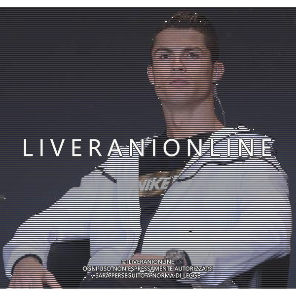 FIFA Ballon d\'Or 2014 Zurigo (Svizzera) - 12.01.2015 Nella Foto:Conferenza stampa dei tre giocatori candidati alla vittoria del pallone d\'oro: Cristiano Ronaldo /Ph.Vitez-Ag. Aldo Liverani