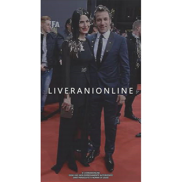 FIFA Ballon d\'Or 2014 Zurigo (Svizzera) - 12.01.2015 Nella Foto: ALESSANDRO Del Piero con la moglie /Ph.Vitez-Ag. Aldo Liverani