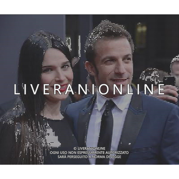 FIFA Ballon d\'Or 2014 Zurigo (Svizzera) - 12.01.2015 Nella Foto: ALESSANDRO Del Piero con la moglie /Ph.Vitez-Ag. Aldo Liverani