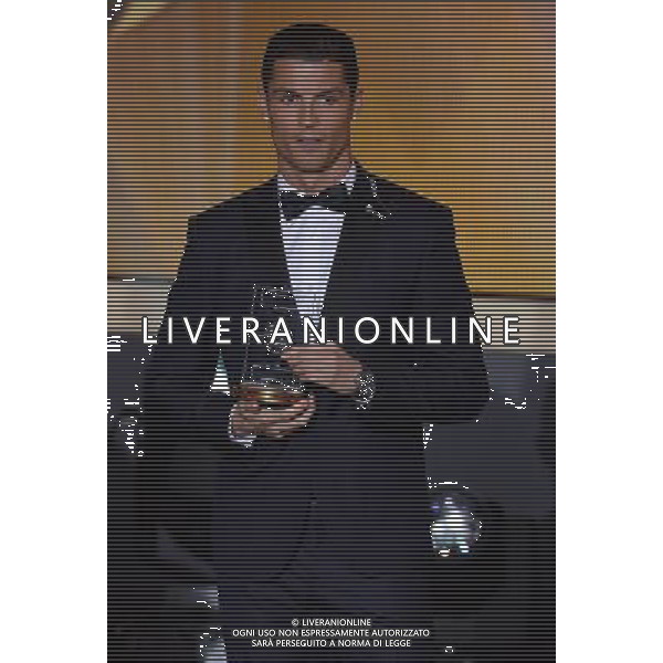 FIFA Ballon d\'Or 2014 Zurigo (Svizzera) - 12.01.2015 Nella Foto:ronaldo miglior attacante top 11 /Ph.Vitez-Ag. Aldo Liverani