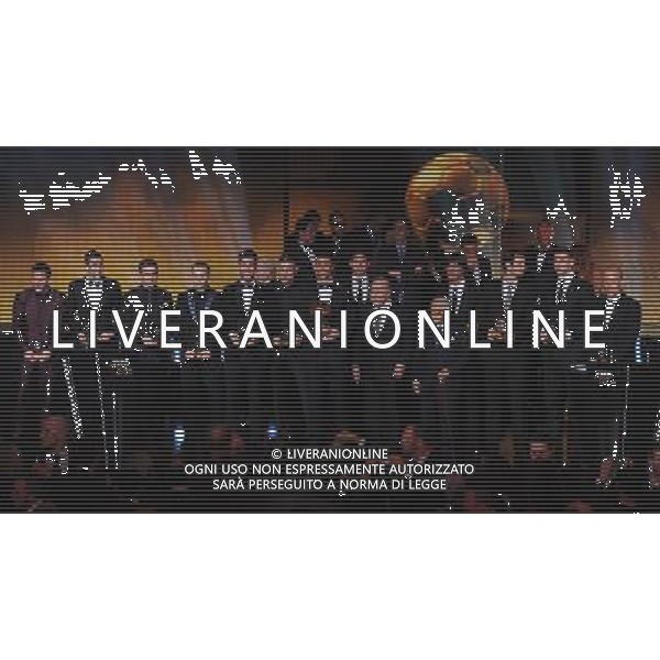 FIFA Ballon d\'Or 2014 Zurigo (Svizzera) - 12.01.2015 Nella Foto:foto di gruppo di tutti i premiati /Ph.Vitez-Ag. Aldo Liverani