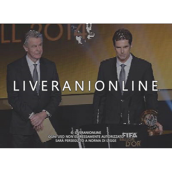 FIFA Ballon d\'Or 2014 Zurigo (Svizzera) - 12.01.2015 Nella Foto:Ralf Kellermann miglior allenatore femminile /Ph.Vitez-Ag. Aldo Liverani