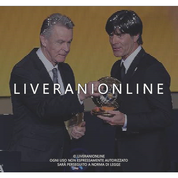 FIFA Ballon d\'Or 2014 Zurigo (Svizzera) - 12.01.2015 Nella Foto:Joachim loew miglior allenatore maschile /Ph.Vitez-Ag. Aldo Liverani